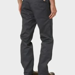 Dickies 873 Mens Slim Straight Fit Work Pant 8 Dickies 873 Mens Slim Straight Fit Work Pant -RVCA shop CHARCOAL WORKWEAR MENS WORKWEAR DICKIES BOTTOMS SSWP873CHWW 4
