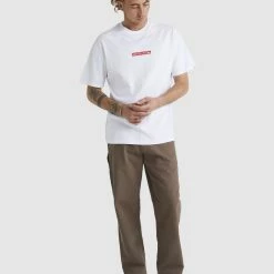 Quiksilver Mens Saturn Canvas Workwear Pants 9 Quiksilver Mens Saturn Canvas Workwear Pants -RVCA shop CHOCOLATE CHIP MENS CLOTHING QUIKSILVER PANTS UQYNP03013 KQD0 5