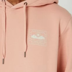 DEPACTUS Legacy Hood 8 DEPACTUS Legacy Hood -RVCA shop CORAL MENS CLOTHING DEPACTUS HOODIES D5221146CORAL 4