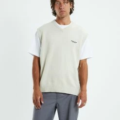 SPENCER PROJECT Knit Vest Cream