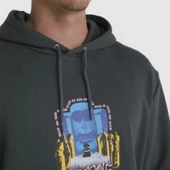 Billabong Tribe Gods Pop Hoodie -RVCA shop CYPRESS MENS CLOTHING BILLABONG HOODIES UBYFT00226 CYS 4