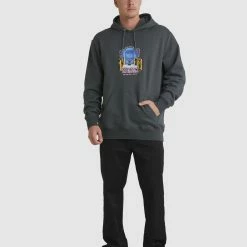 Billabong Tribe Gods Pop Hoodie -RVCA shop CYPRESS MENS CLOTHING BILLABONG HOODIES UBYFT00226 CYS 5
