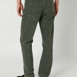 Rusty Rifts Mens Corduroy Pant 8 Rusty Rifts Mens Corduroy Pant -RVCA shop DARK ARMY MENS CLOTHING RUSTY PANTS PAM0942DKA 3