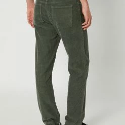 Rusty Rifts Mens Corduroy Pant 9 Rusty Rifts Mens Corduroy Pant -RVCA shop DARK ARMY MENS CLOTHING RUSTY PANTS PAM0942DKA 4