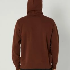 The North Face Mens Heavyweight Box Pullover Hoodie -RVCA shop DARK OAK MENS CLOTHING THE NORTH FACE HOODIES NF0A7QC26S2 3
