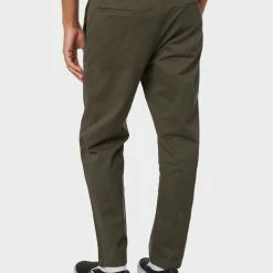 Swell Dandy Crop Pant -RVCA shop DARK OLIVE MENS CLOTHING SWELL PANTS S5173196DKOLV 3