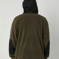 Volcom Yzzolater Lined Zip 7 Volcom Yzzolater Lined Zip -RVCA shop DARK OLIVE MENS CLOTHING VOLCOM HOODIES A5842200DKO 3