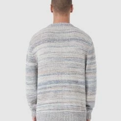 Barney Cools Heather Knit -RVCA shop DAWN MENS CLOTHING BARNEY COOLS KNITS CARDIGANS 401 Q222 S 3