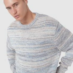 Barney Cools Heather Knit -RVCA shop DAWN MENS CLOTHING BARNEY COOLS KNITS CARDIGANS 401 Q222 S 4