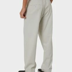 DEPACTUS Cadre Herringbone Pant -RVCA shop ECRU MENS CLOTHING DEPACTUS PANTS D5224192ECRU 3