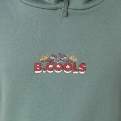 Barney Cools Swoopy Boys Hood -RVCA shop EMERALD MENS CLOTHING BARNEY COOLS HOODIES 400S Q123 XS 4