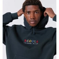 Barney Cools Leisure Club Hood Forest 10 Barney Cools Leisure Club Hood Forest -RVCA shop FOREST MENS CLOTHING BARNEY COOLS HOODIES 400B Q321I XS 5