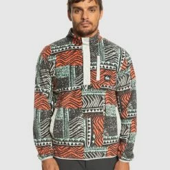 Quiksilver Mens No Destination Half Zip