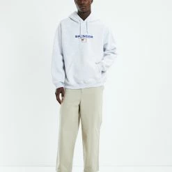 SPENCER PROJECT International Hoodie Jumper Frost -RVCA shop FROST MARLE GREY MENS CLOTHING SPENCER PROJECT HOODIES 52303700026 6