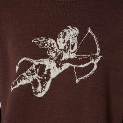 Worship Cherub Crew Knit 8 Worship Cherub Crew Knit -RVCA shop FUDGE MENS CLOTHING WORSHIP KNITS CARDIGANS WORA23 218CFUDGE 4