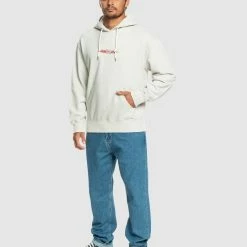 Quiksilver Saturn Hood 9 Quiksilver Saturn Hood -RVCA shop GRAY VIOLET MENS CLOTHING QUIKSILVER HOODIES EQYFT04755 SFV0 5