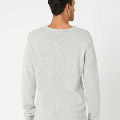 Rip Curl Neps Crew -RVCA shop GREY MARLE MENS CLOTHING RIP CURL KNITS CARDIGANS CSWAC90085 3