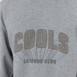 Barney Cools College Sweatshirt Grey Melange -RVCA shop GREY MELANGE MENS CLOTHING BARNEY COOLS SWEATS 420 Q322 XS 5