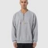 Barney Cools Athletique Sweatshirt Grey Melange
