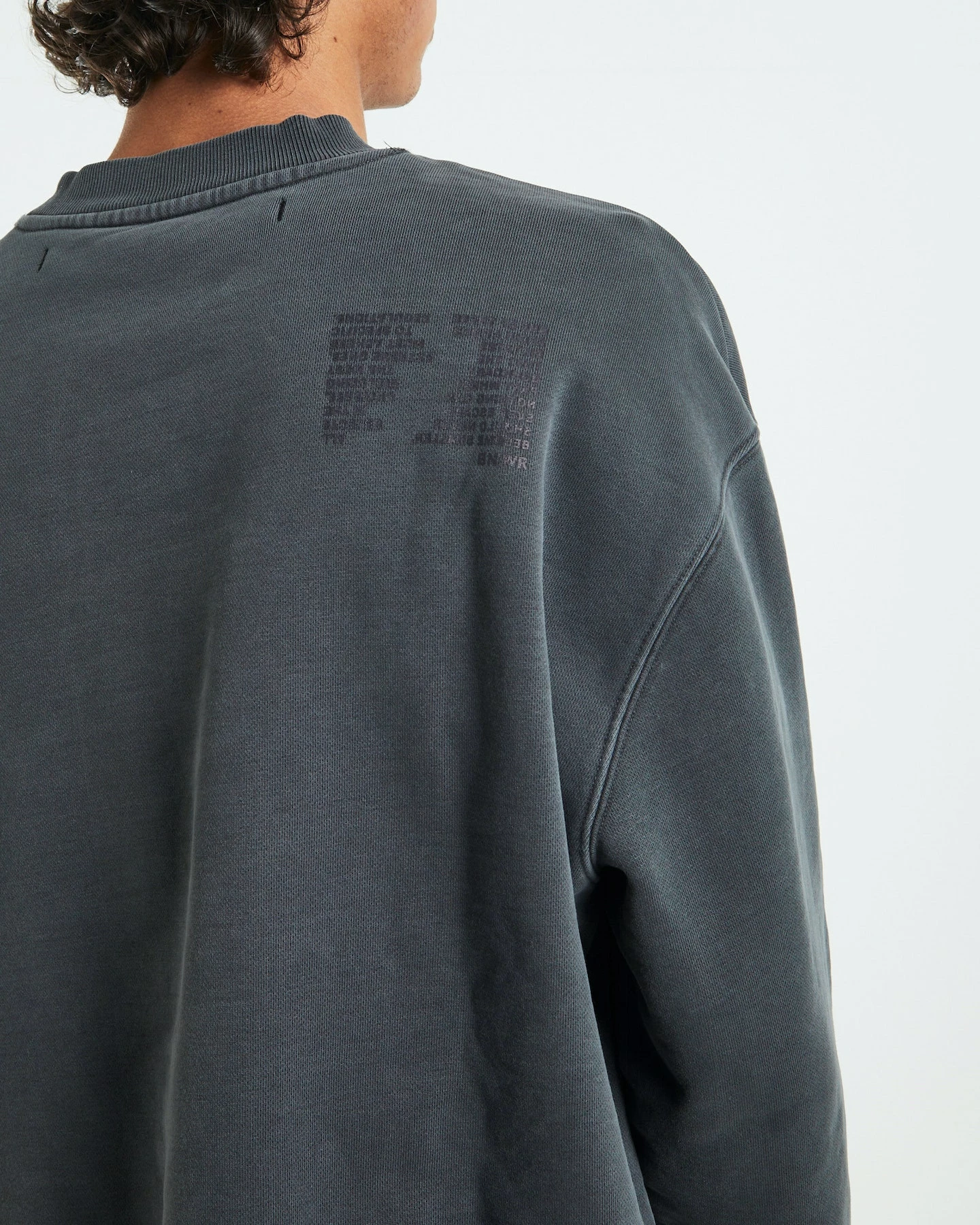 BLACK NOISE WHITE RAIN Fracture Crew Pewter 4 BLACK NOISE WHITE RAIN Fracture Crew Pewter - Image 4