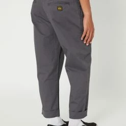DEPACTUS Danny Chino Pant -RVCA shop GREY MENS CLOTHING DEPACTUS PANTS D5204191GREY 4