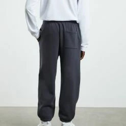 General Pants Co. Basics Sweat Pant Pewter -RVCA shop GREY MENS CLOTHING GENERAL PANTS CO BASICS PANTS 52328500026 4