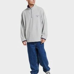 SPENCER PROJECT Azteka Polar Fleece Jumper -RVCA shop GREY MENS CLOTHING SPENCER PROJECT JUMPERS 37354300026 5