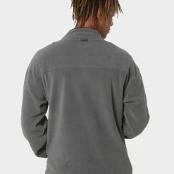 Rusty Polarized Mens 1/4 Zip Polar Fleece 7 Rusty Polarized Mens 1/4 Zip Polar Fleece -RVCA shop GULL MENS CLOTHING RUSTY HOODIES SWEATS FTM0950GUL 3