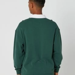 Worship Choices Rugby Crew Fleece 7 Worship Choices Rugby Crew Fleece -RVCA shop HUNTER GREEN MENS CLOTHING WORSHIP JUMPERS WORA23 226FHUNTGR 3