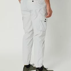 National Geographic Unisex Aurita Woven Cargo Training Pants -RVCA shop ICE GREY MENS CLOTHING NATIONAL GEOGRAPHIC PANTS N231UPT080348 4