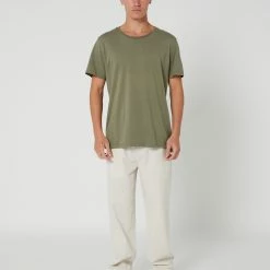 Swell Manila Linen Pant 9 Swell Manila Linen Pant -RVCA shop IVORY MENS CLOTHING SWELL PANTS S5222191IVRY 5