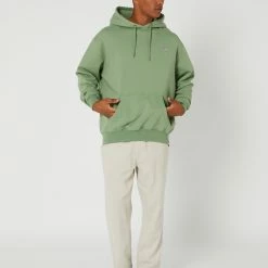 Dickies Classic Label Washed Pull Over Hoody 9 Dickies Classic Label Washed Pull Over Hoody -RVCA shop JADE MENS CLOTHING DICKIES HOODIES DM123 HO03JADE 5