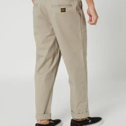 DEPACTUS Danny Chino Pant -RVCA shop KHAKI MENS CLOTHING DEPACTUS PANTS D5204191KHAKI 4