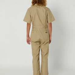 Dickies Short Sleeve Coverall 7 Dickies Short Sleeve Coverall -RVCA shop KHAKI MENS CLOTHING DICKIES PANTS 33999KHAKI 3