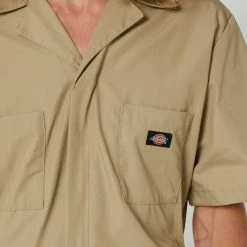 Dickies Short Sleeve Coverall 8 Dickies Short Sleeve Coverall -RVCA shop KHAKI MENS CLOTHING DICKIES PANTS 33999KHAKI 4