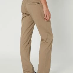 Volcom Frickin Modern Stretch Pant -RVCA shop KHAKI MENS CLOTHING VOLCOM PANTS A1112306KHA 4