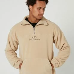 Rusty Middle Section Crew Polar Fleece