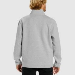 Billabong Re-Issue Mock Neck -RVCA shop LIGHT GREY HEATHER MENS CLOTHING BILLABONG JUMPERS ABYFT00403 LGH 3