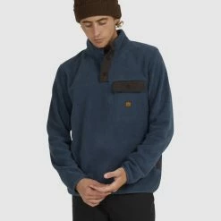 Quiksilver Mens Tempt Half Zip Hoodie