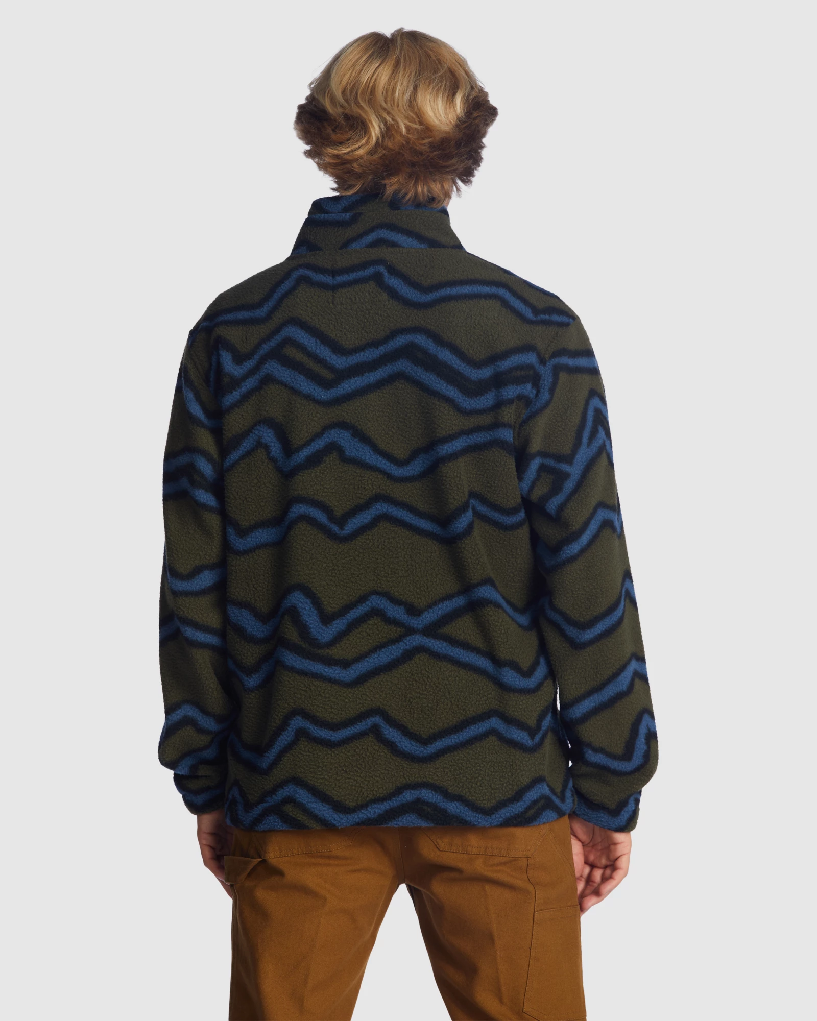 Billabong A/Div Boundary Half-Zip Mock Neck Pullover 2 Billabong A/Div Boundary Half-Zip Mock Neck Pullover - Image 2