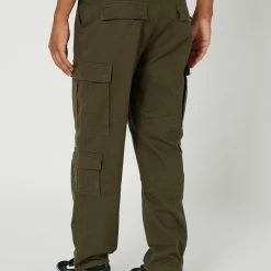 Stussy Surplus Cargo Pant 8 Stussy Surplus Cargo Pant -RVCA shop MILITARY MENS CLOTHING STUSSY PANTS ST021602MILIT 3