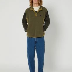 Volcom Error92 Mock Neck -RVCA shop MILITARY MENS CLOTHING VOLCOM JUMPERS A4632200MIL 5