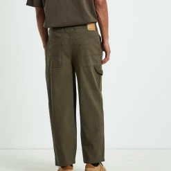 BLACK NOISE WHITE RAIN Herringbone Double Knee Pants 9 BLACK NOISE WHITE RAIN Herringbone Double Knee Pants -RVCA shop NATURAL MENS CLOTHING BLACK NOISE WHITE RAIN PANTS 52523500042 4