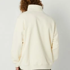 DEPACTUS Killian Fleece Natural -RVCA shop NATURAL MENS CLOTHING DEPACTUS JUMPERS DEMS23229NAT 3