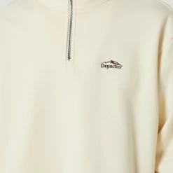 DEPACTUS Killian Fleece Natural -RVCA shop NATURAL MENS CLOTHING DEPACTUS JUMPERS DEMS23229NAT 4