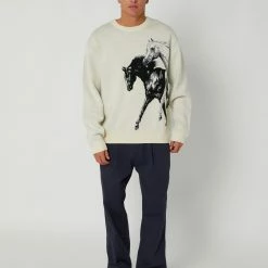 Pass~Port Brumbies Sweater -RVCA shop NATURAL MENS CLOTHING PASS PORT KNITS CARDIGANS PPR3851NATURA 5