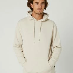 Silent Theory Curved Hem Mens Hoody