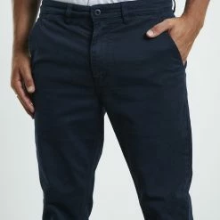 Arvust Preston Slim Chino Pants 10 Arvust Preston Slim Chino Pants -RVCA shop NAVY MENS CLOTHING ARVUST PANTS 52305300042 5