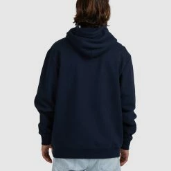 Billabong Tonal Diamond Pop Hoodie -RVCA shop NAVY MENS CLOTHING BILLABONG HOODIES UBYFT00209 NVY 3