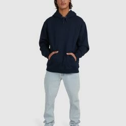 Billabong Tonal Diamond Pop Hoodie -RVCA shop NAVY MENS CLOTHING BILLABONG HOODIES UBYFT00209 NVY 5